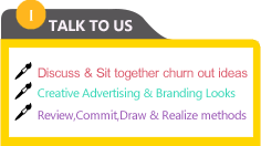 Discuss & Sit together churn out ideas, Review and commit, Draw & Realize 